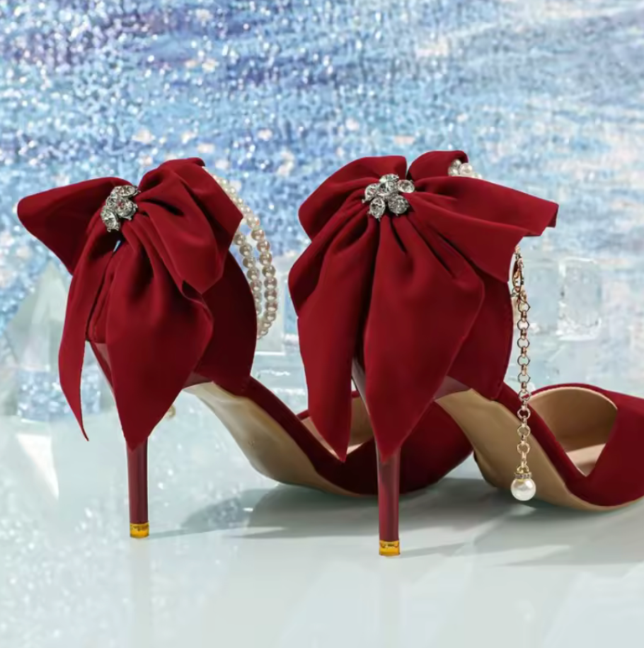 Tacones Elegancia Perla
