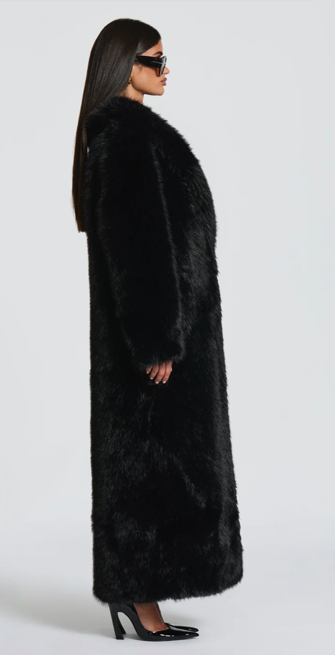 Abrigo Pelo Elegante