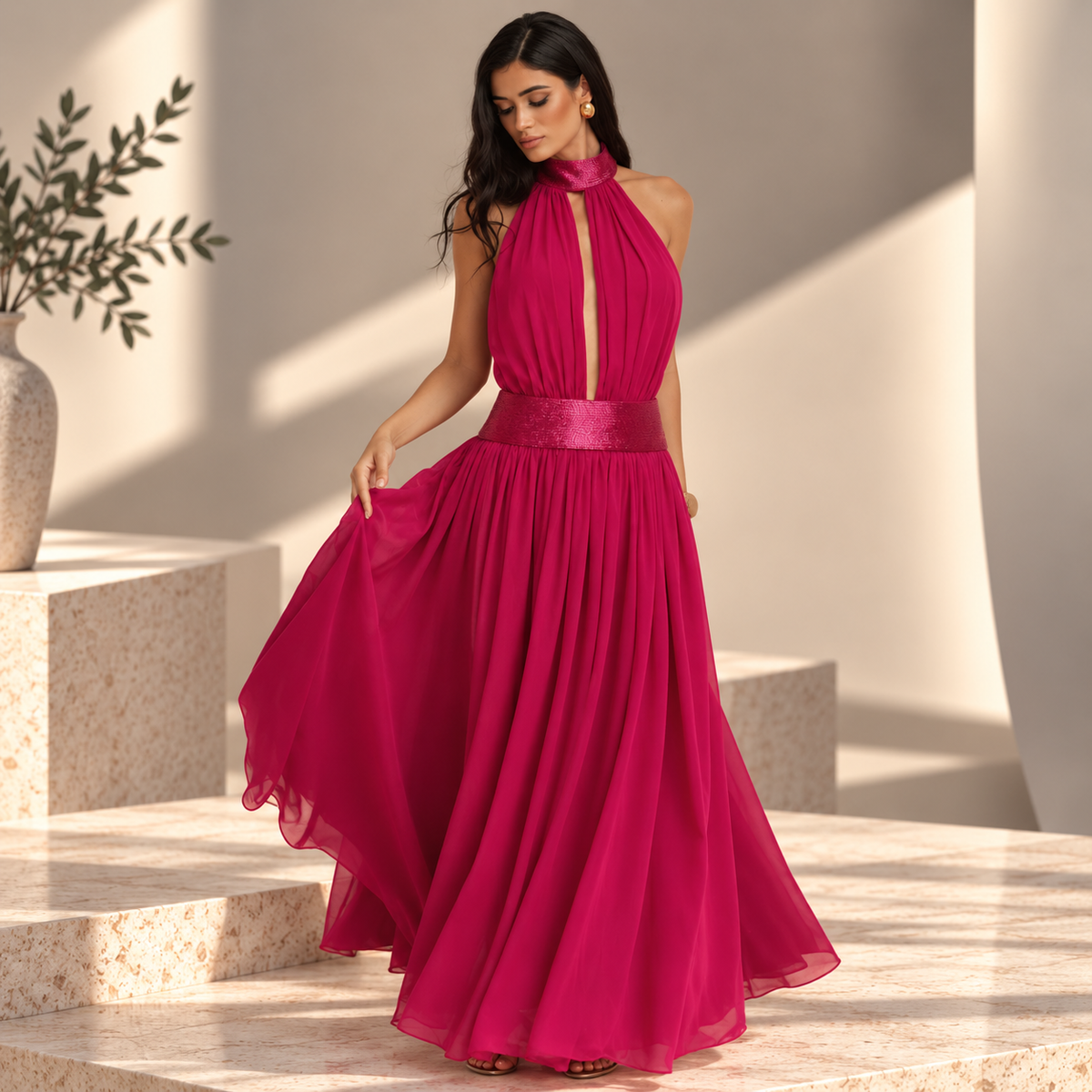 Vestido Glamour Sofisticado