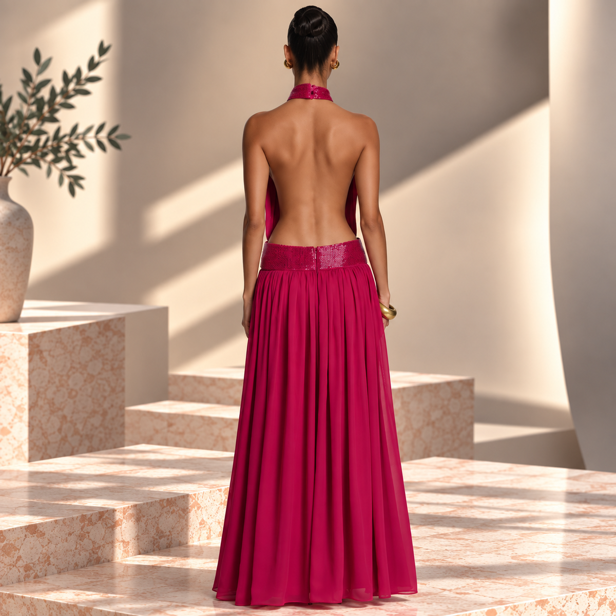 Vestido Glamour Sofisticado