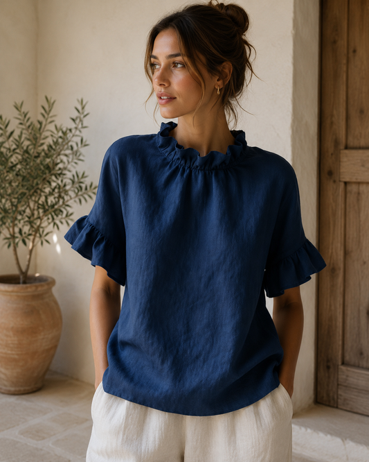 Blusa Volantes Elegance