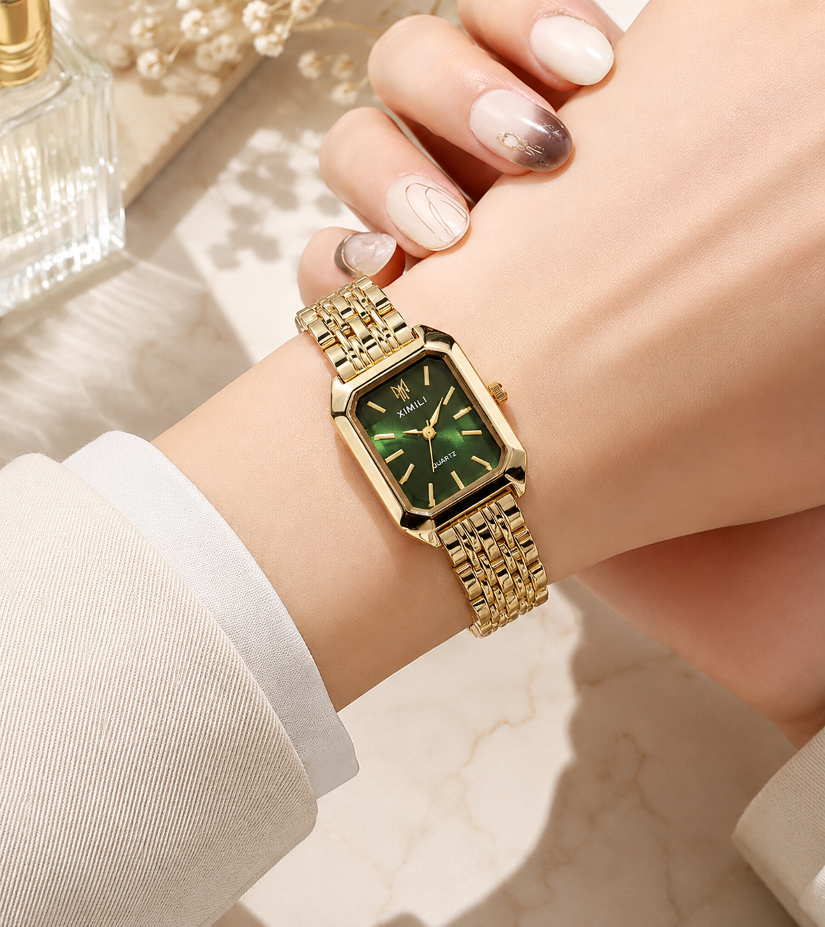 Reloj Elegancia Esmeralda