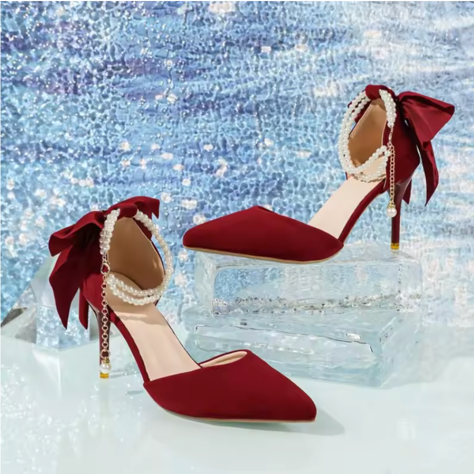 Tacones Elegancia Perla