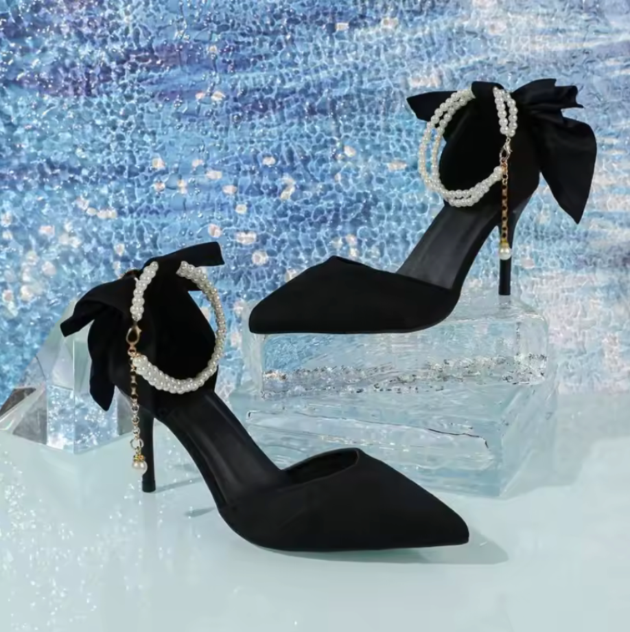 Tacones Elegancia Perla