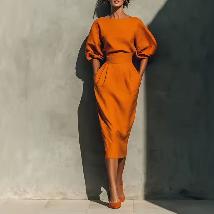 Vestido Silueta Serena