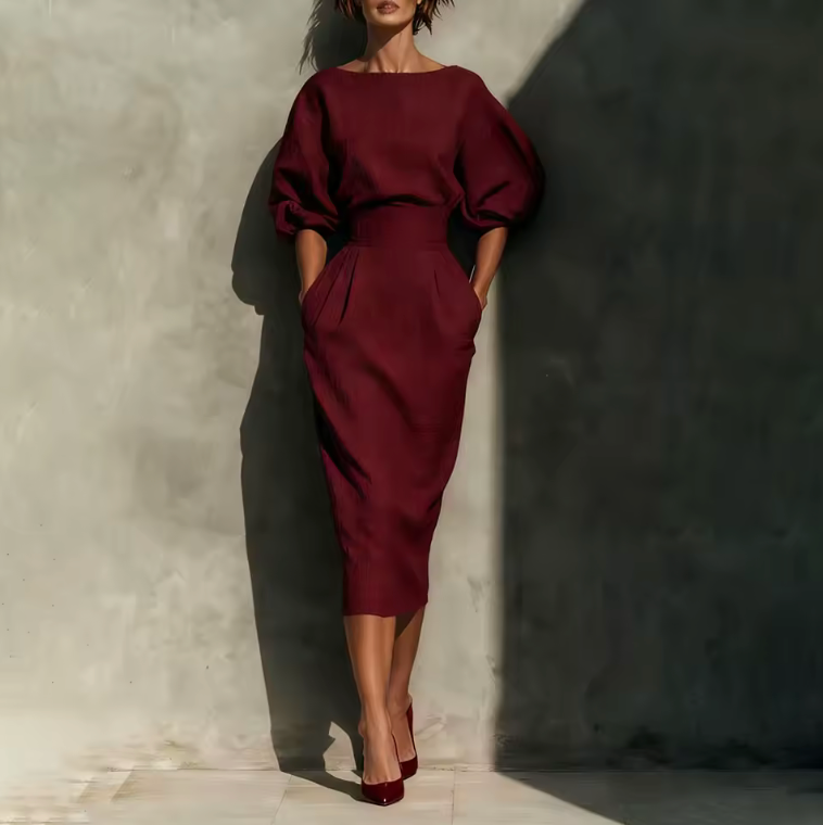 Vestido Silueta Serena