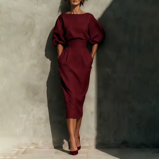 Vestido Silueta Serena