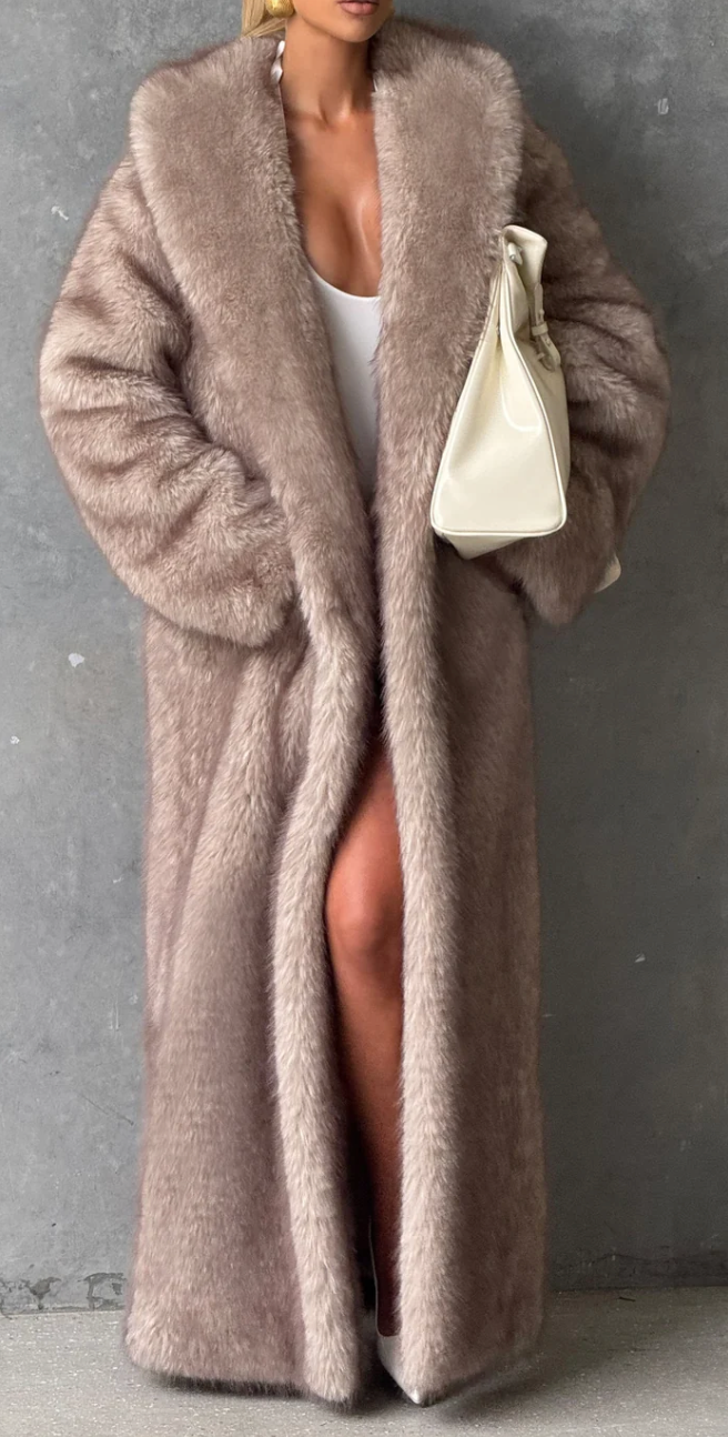 Abrigo Pelo Elegante