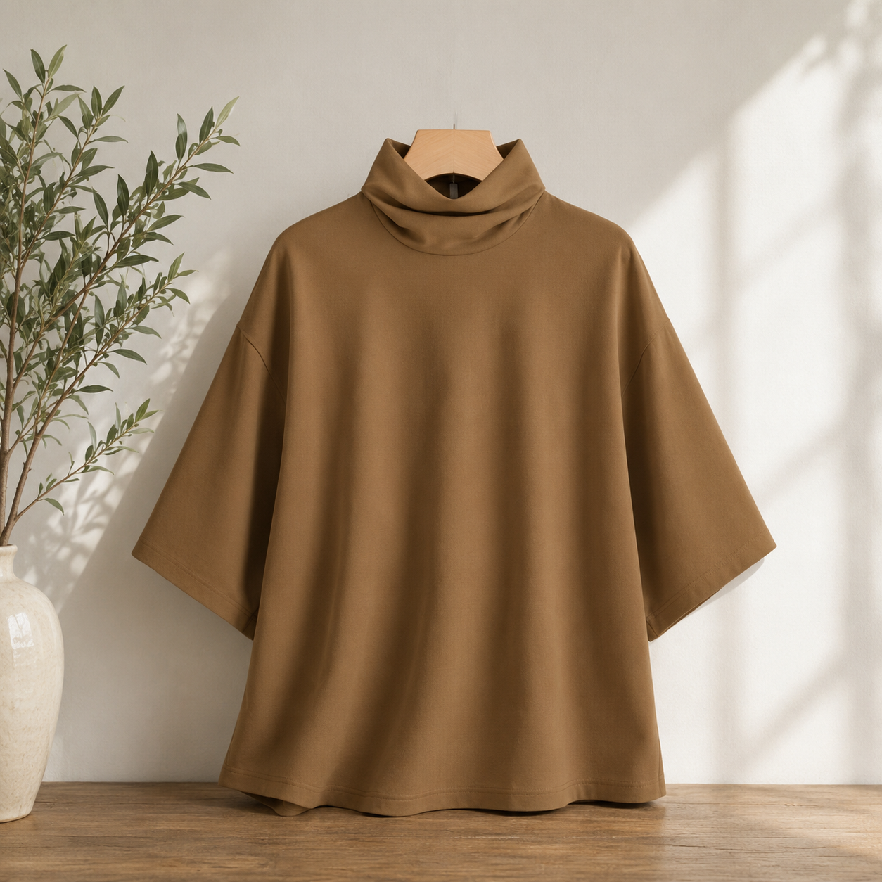 Blusa Essential Cuello Alto