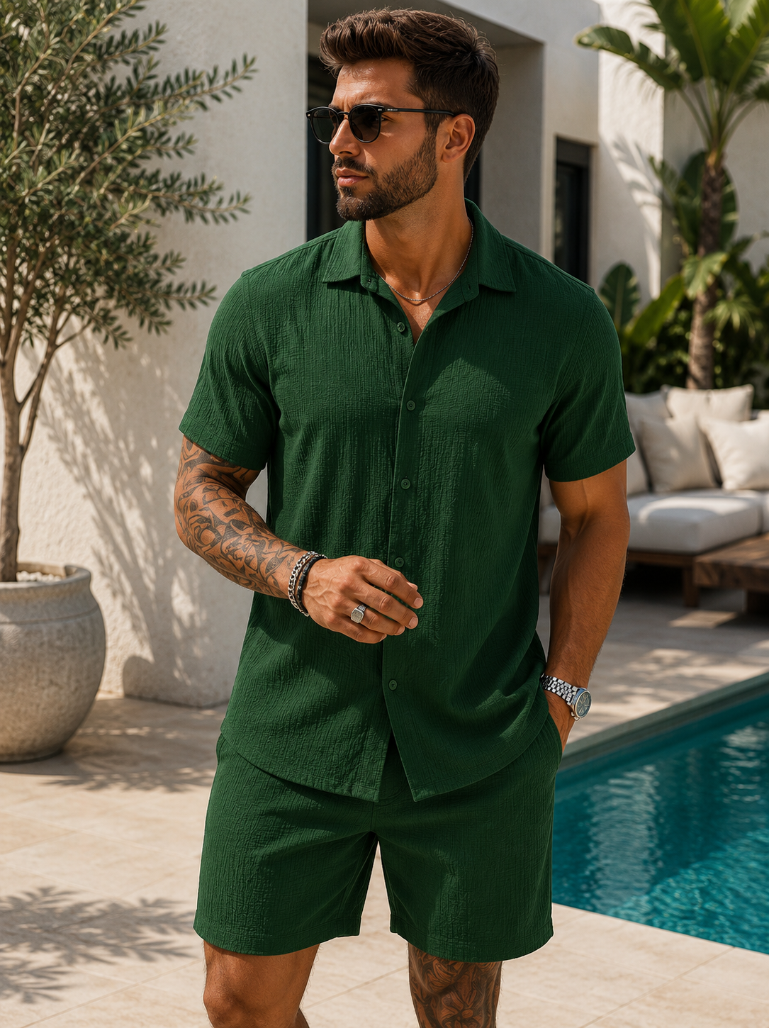 Conjunto Elegancia Mediterránea
