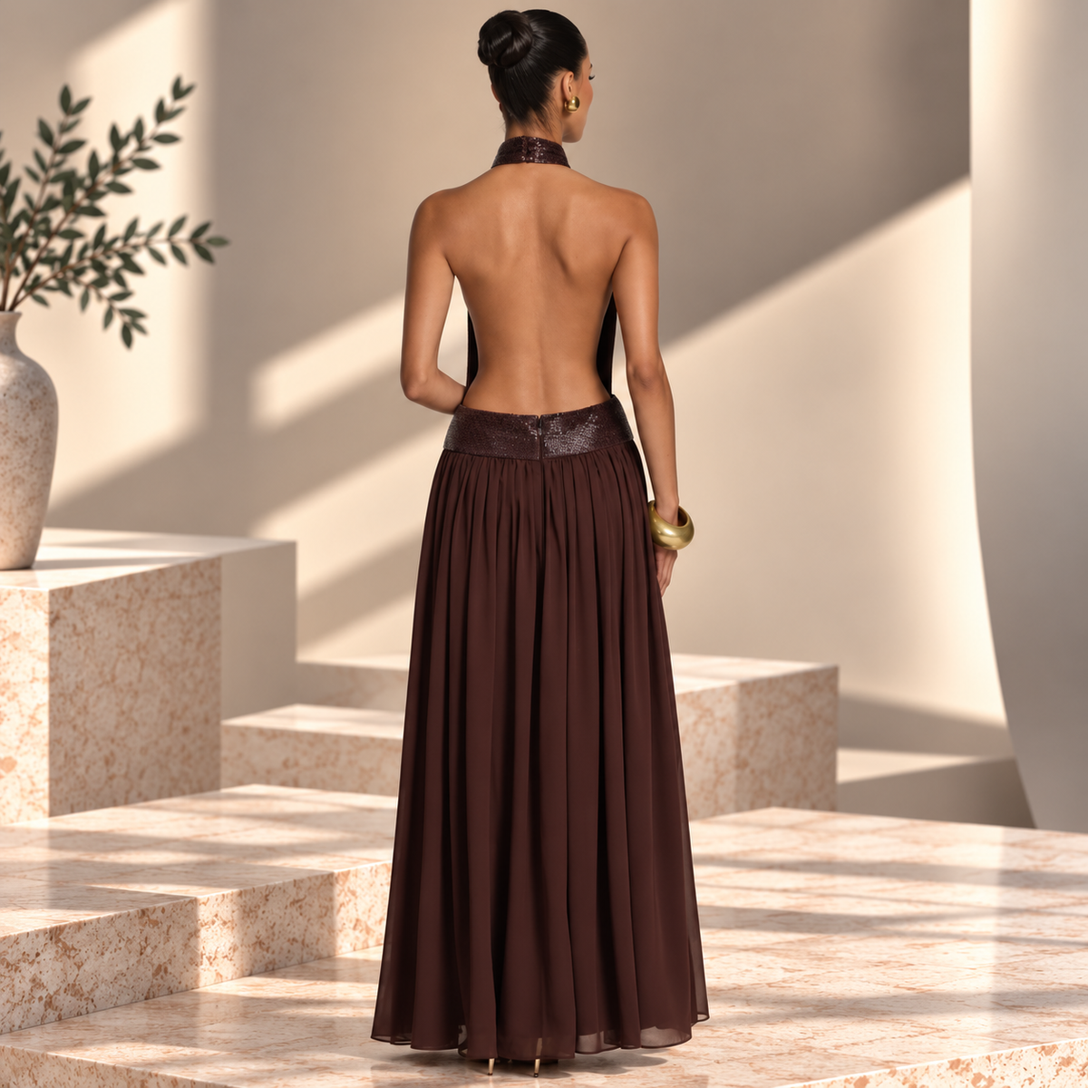 Vestido Glamour Sofisticado