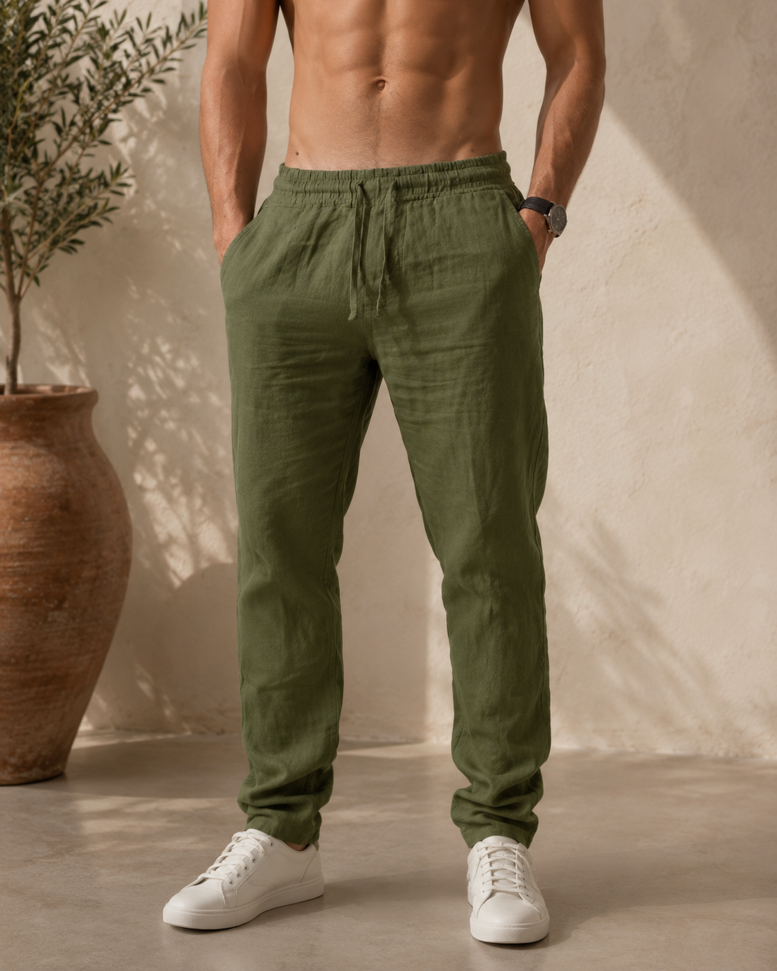 Pantalón Lino