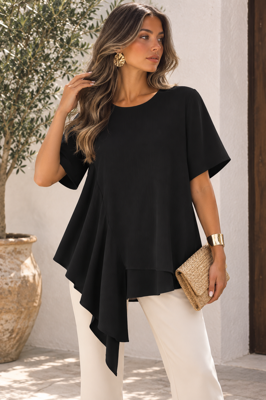 Blusa Asimétrica