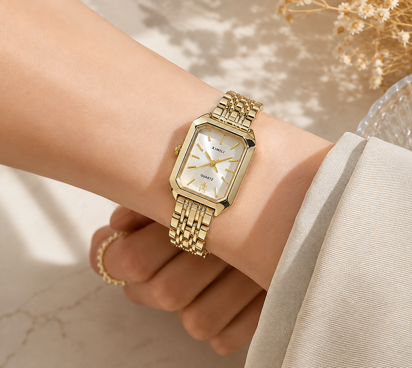 Reloj Elegancia Esmeralda