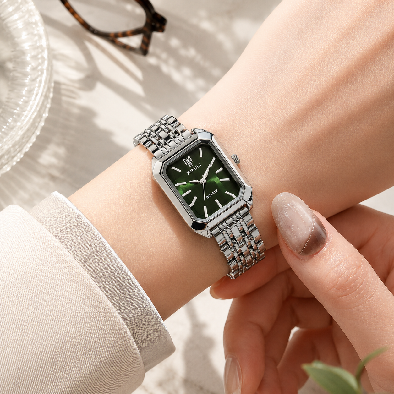 Reloj Elegancia Esmeralda