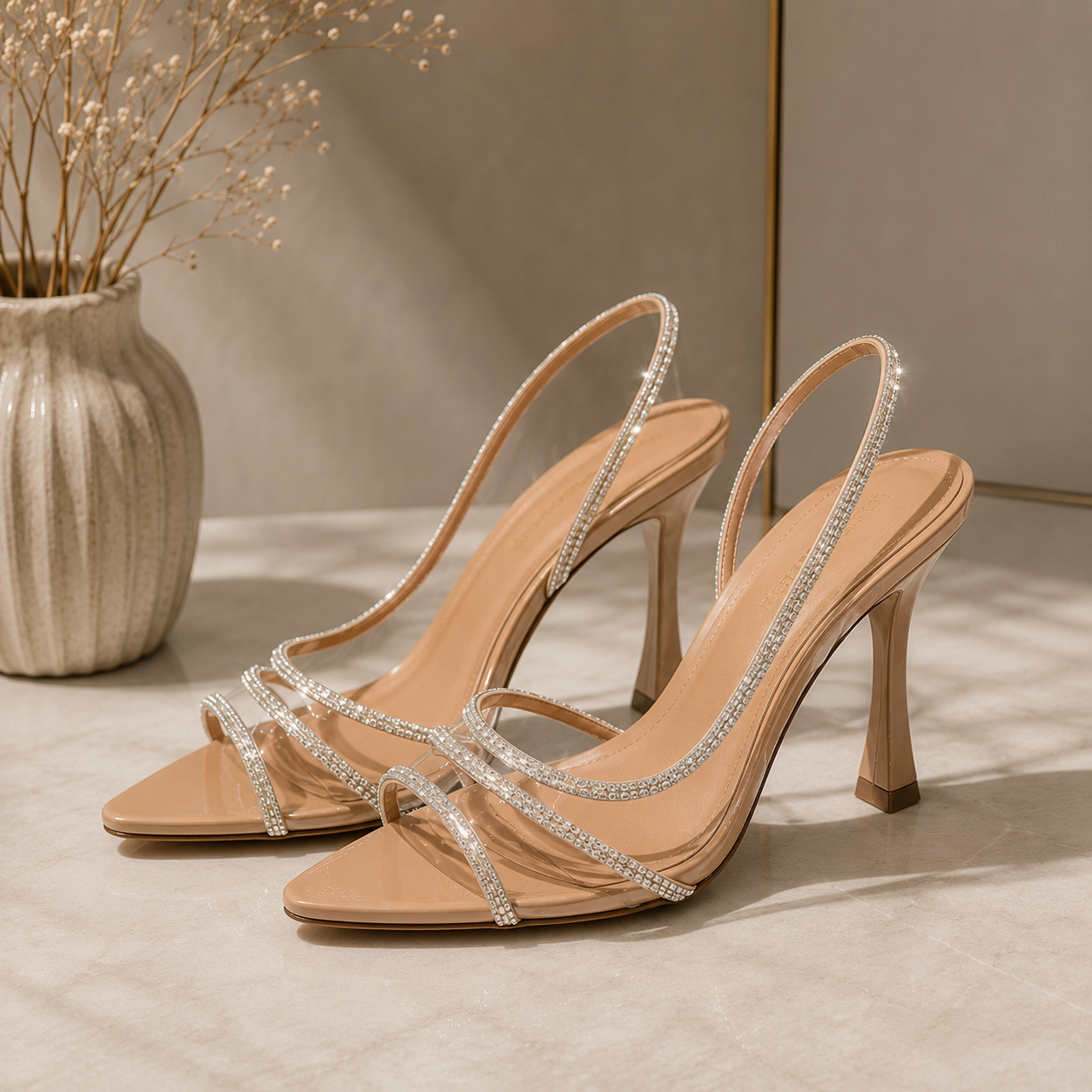 Tacones Cristal