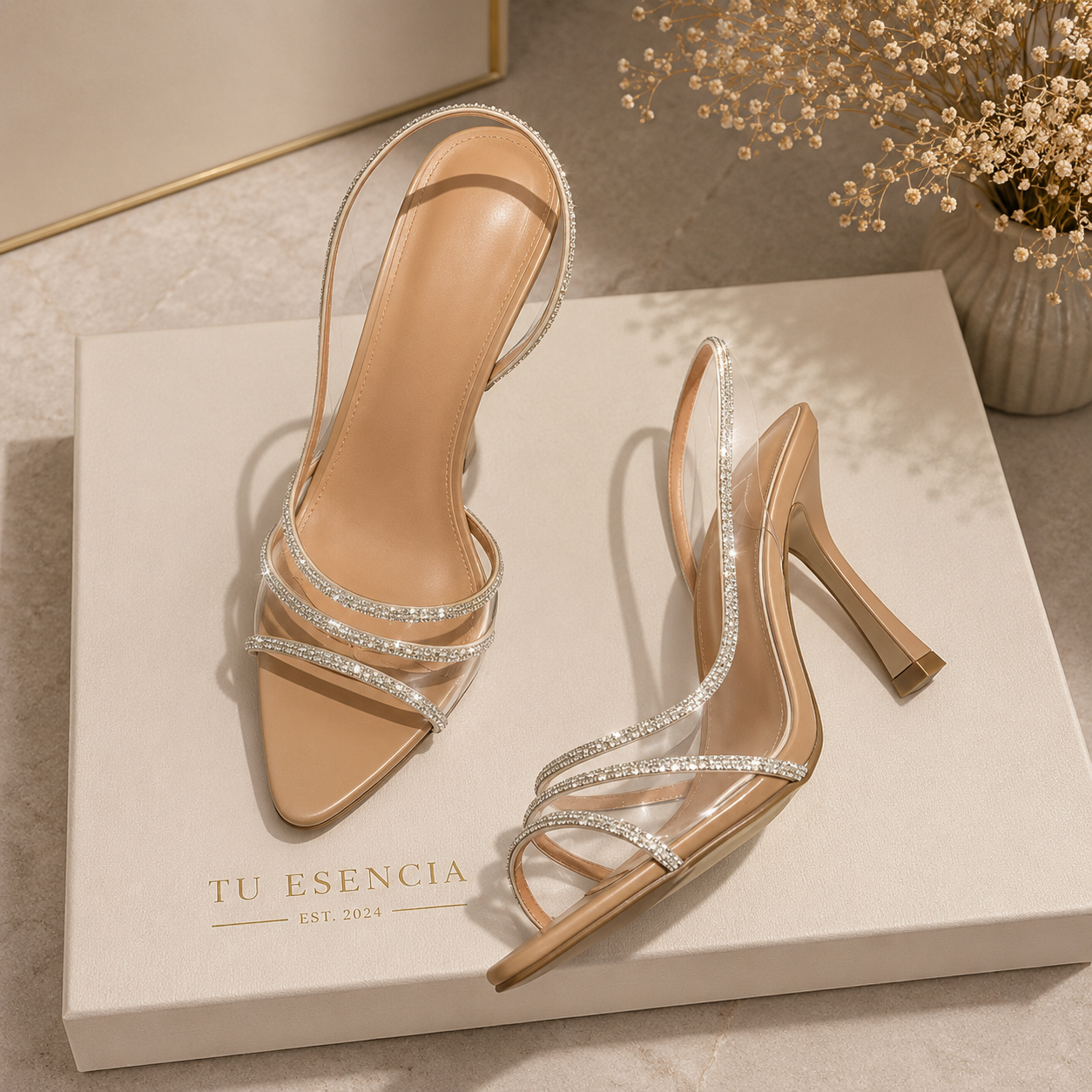 Tacones Cristal